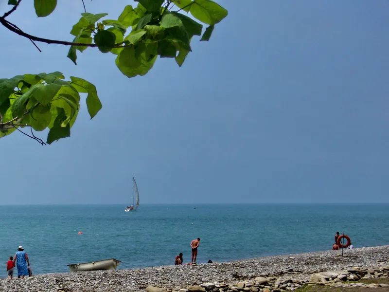 Пляж Лазаревский-2